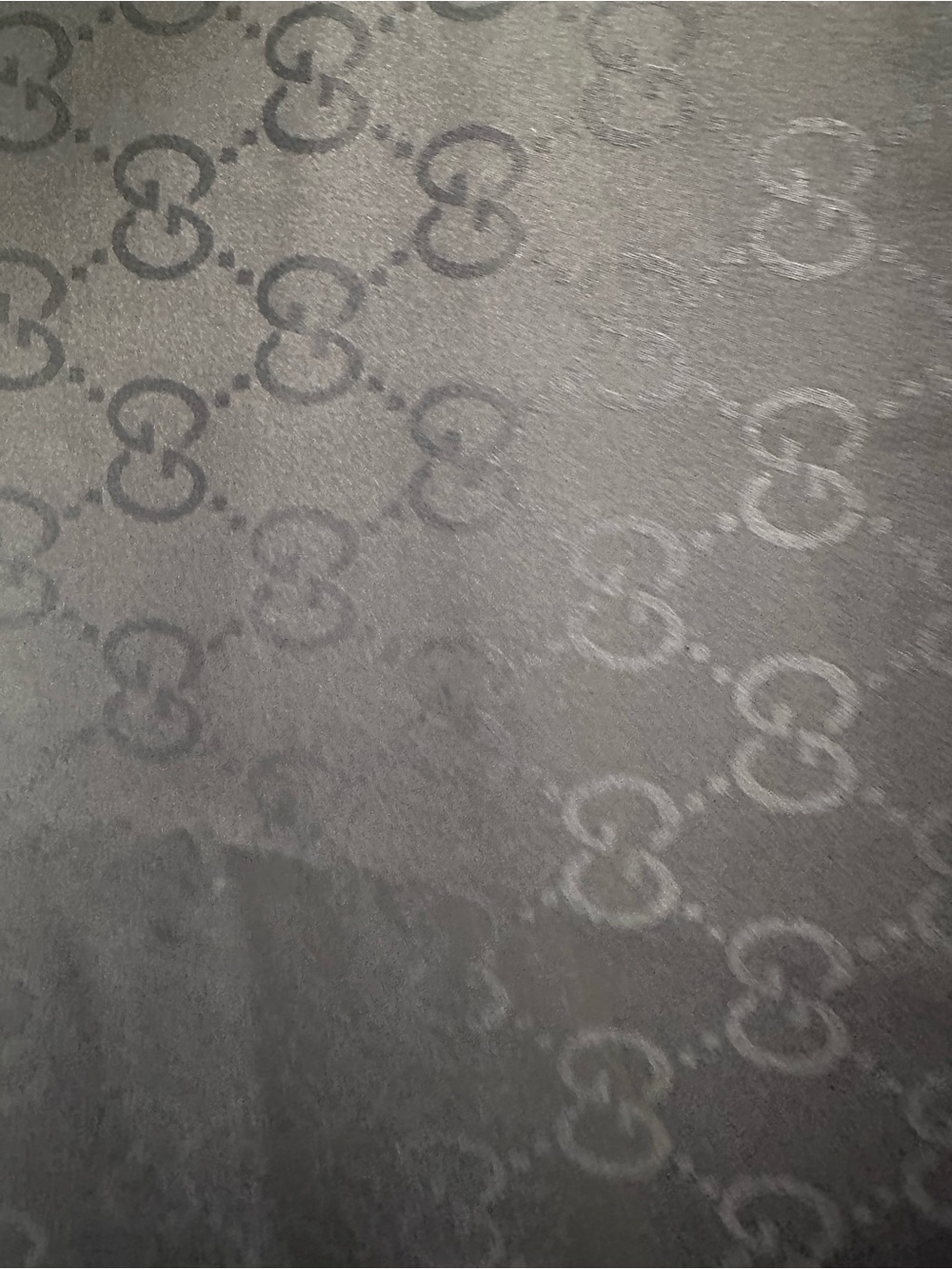 GG silk Navy scarf 54”x 54”
